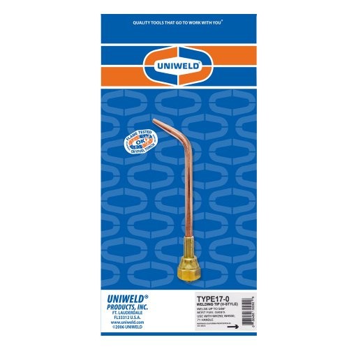 Uniweld Type17-0 Weld/Braze Tip copper