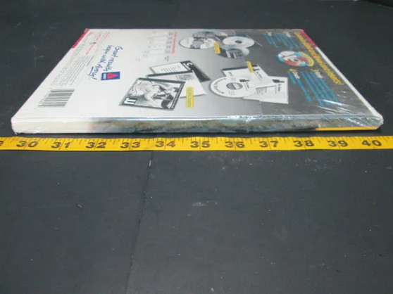 New Sealed Avery CD & DVD Design Kit White 5691 for Laser Printer