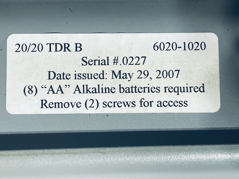 AEA 20/20 Avionics TDR B