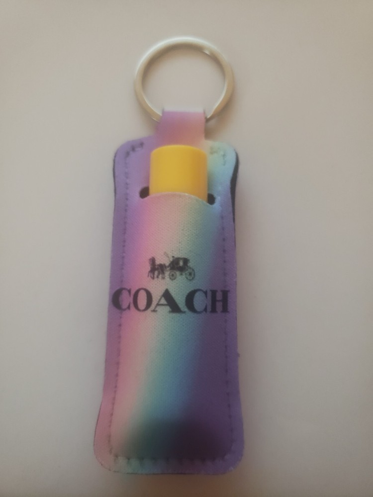 Chapstick Holder Keychain. Custom made to order. 
