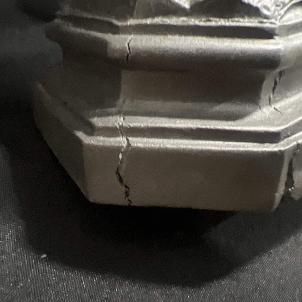 Vintage Iron Warrior Statue 7.5 Lbs Weight