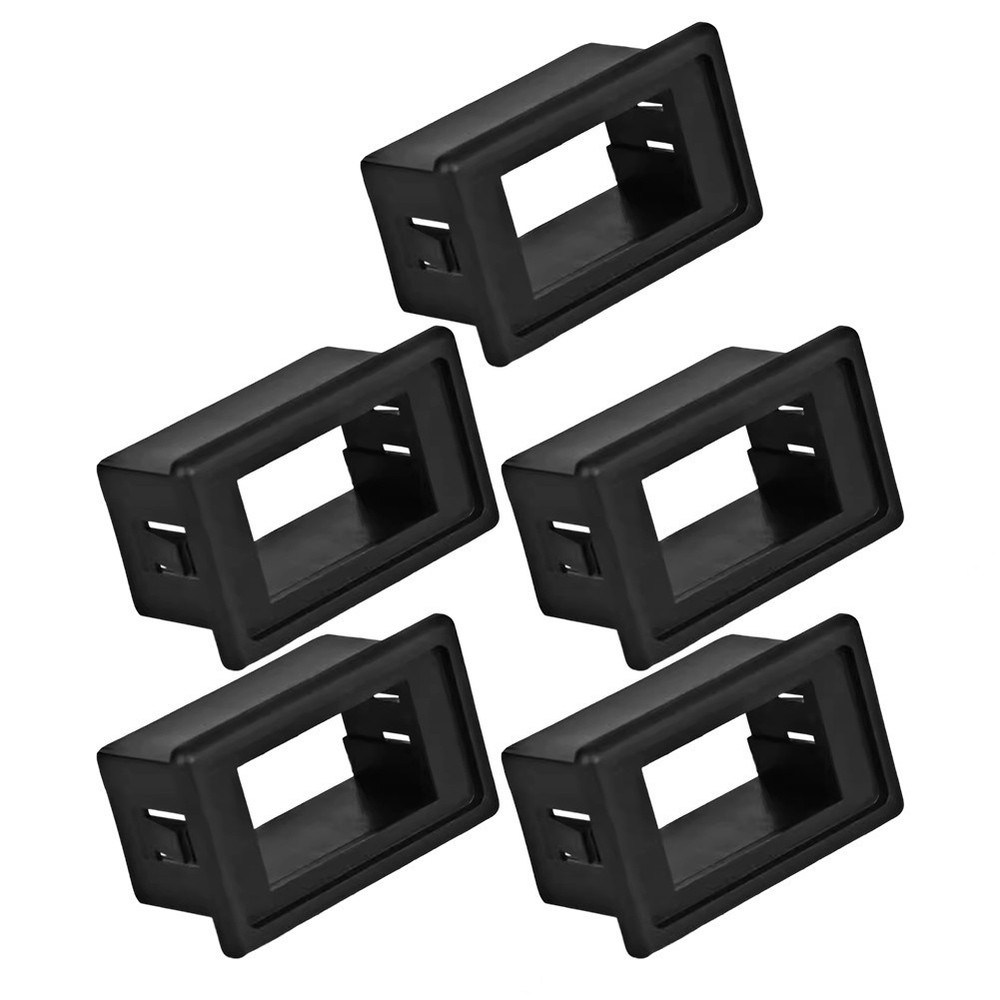 Compact Design 5pcs Rocker Switch Holders Suitable for Various Vehicles