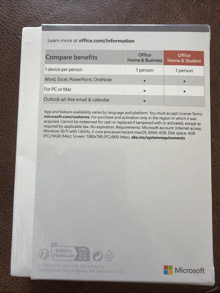 Microsoft Office Home & Student 2021. Brand New SEALED