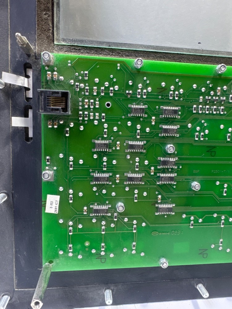 HAUSERMANN PROVIT 2500 HS09572214 INTERFACE DISPLAY FRONT PLATE HS