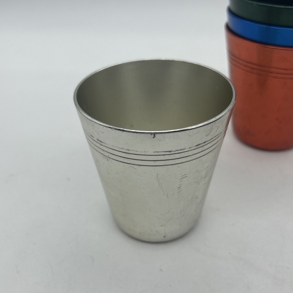 Retro Anodised Tumbler Cup Set Hickok No Case
