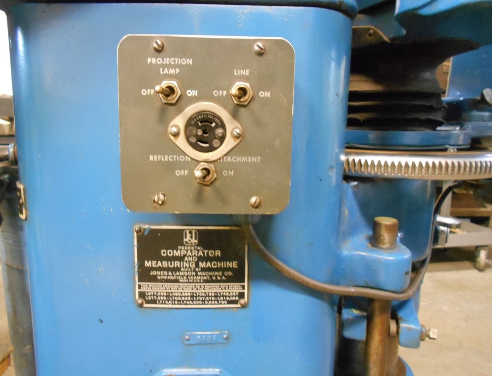 Jones and Lamson 20x Optical Comparator