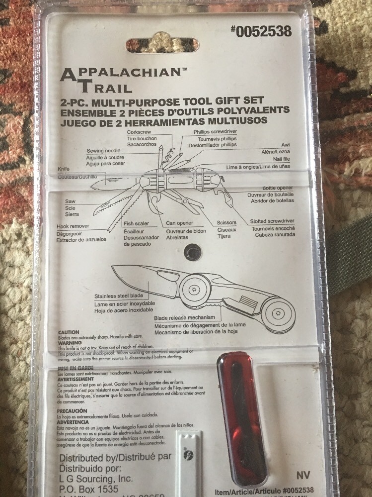 Appalachian Trail Knife Gift Set