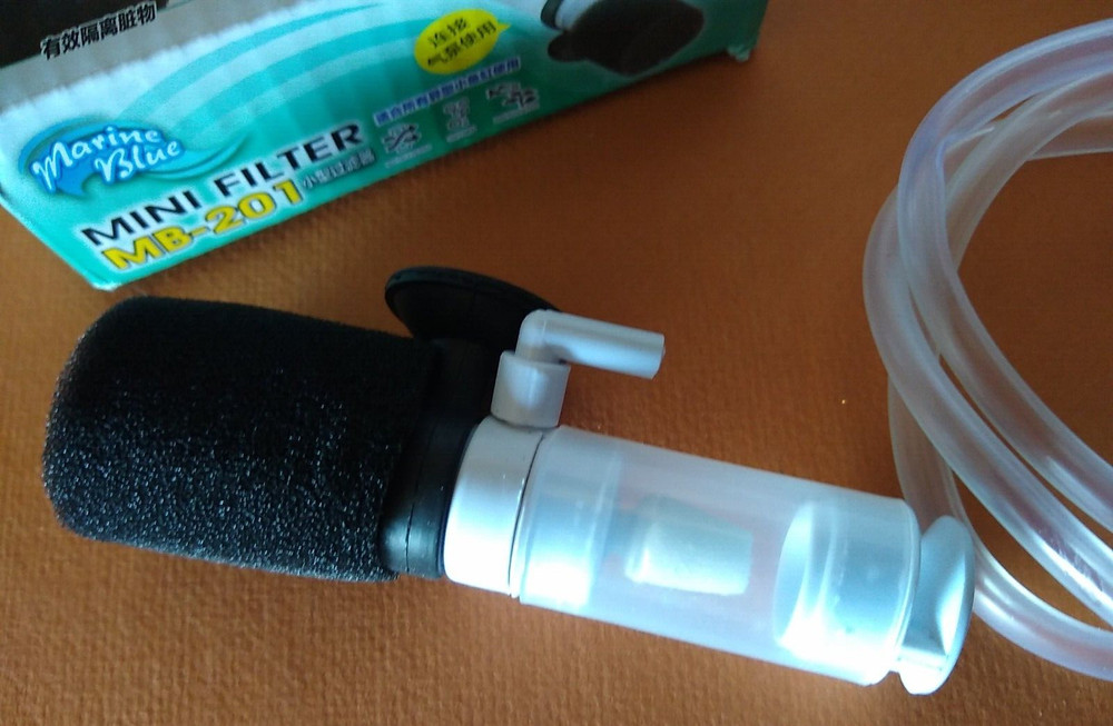 Mini Aquarium Filter MB-201 By Marine Blue