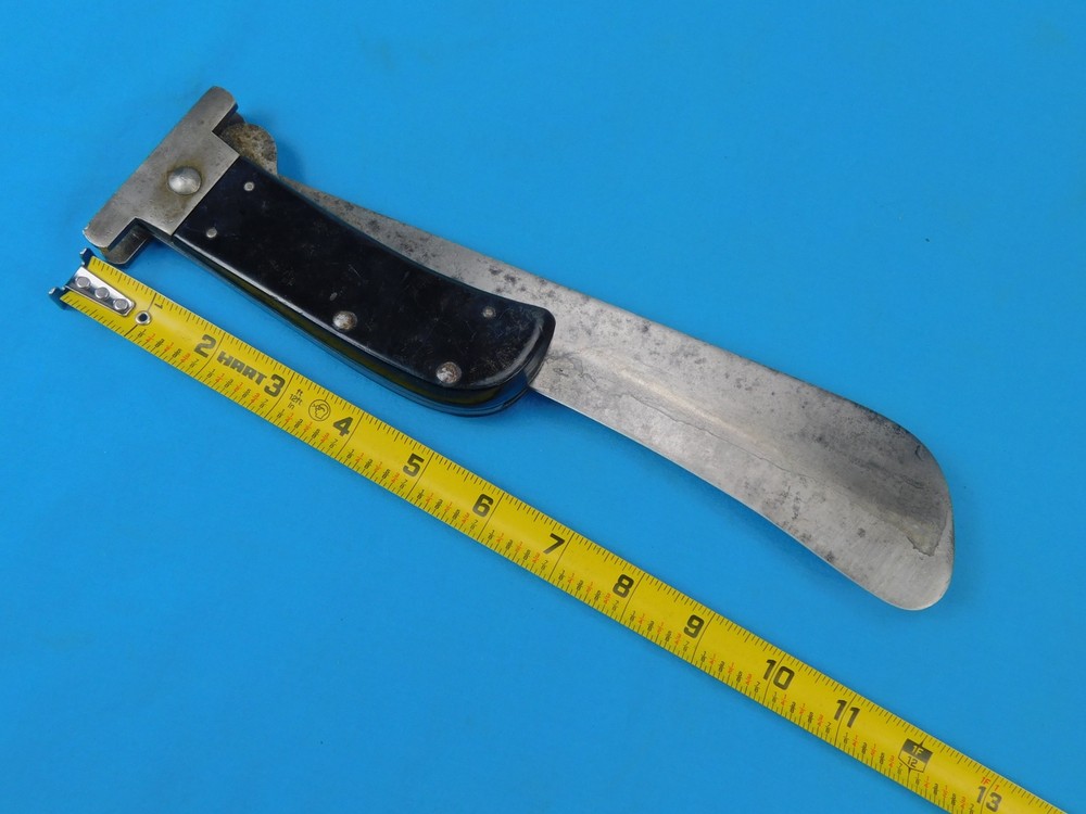 US WW2 Camillus Large Folding Machete Fighting Knife