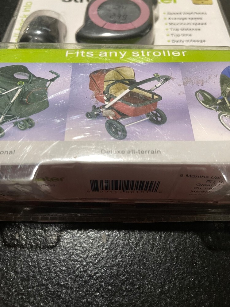 Strollometer Wireless Stroller Speedometer/Odometer