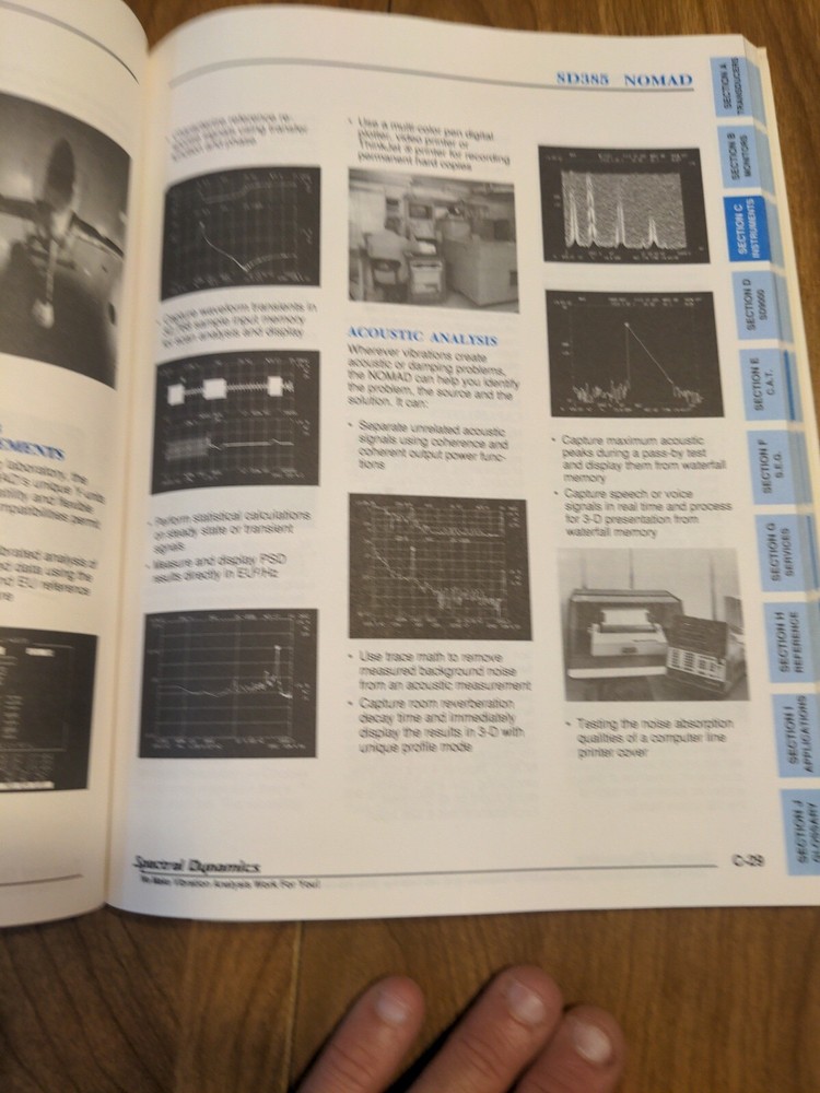 Vibration Handbook 1990 Spectral Dynamics Monitors Transducers Instruments More.