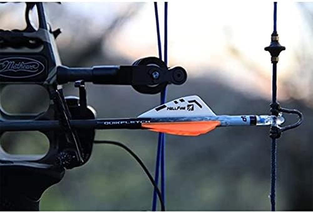 NAP Quikfletch Hellfire 2" Vanes Arrow Fletching System