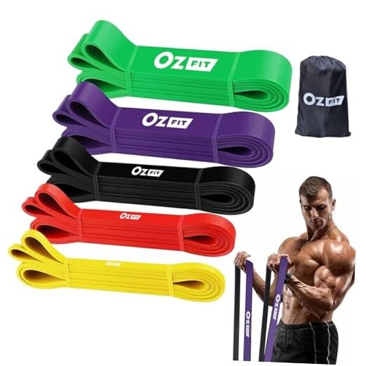 Pull Up Bands, Resistance Bands, Pull Up Assistance Bands Set for Multicolor