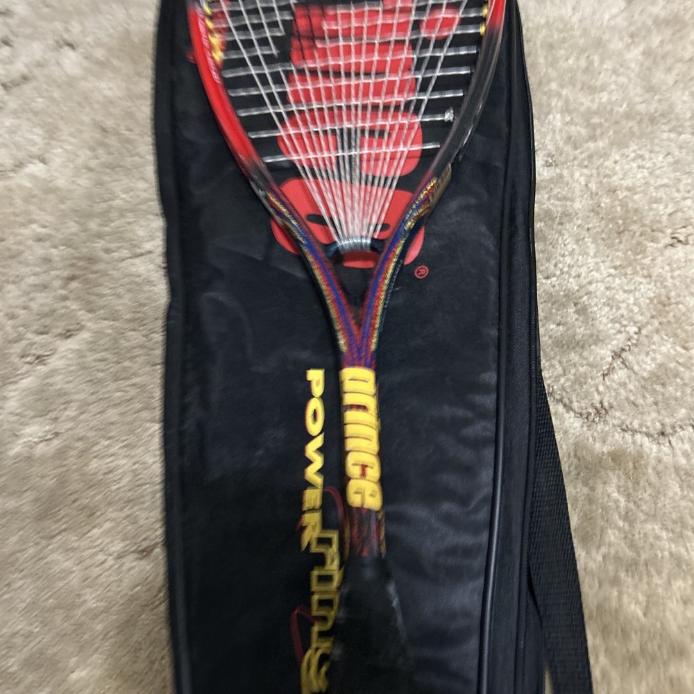 Genuine Prince Power Ring Pro Titanium Mesh Graphite Squash Racket *Needs Grip*