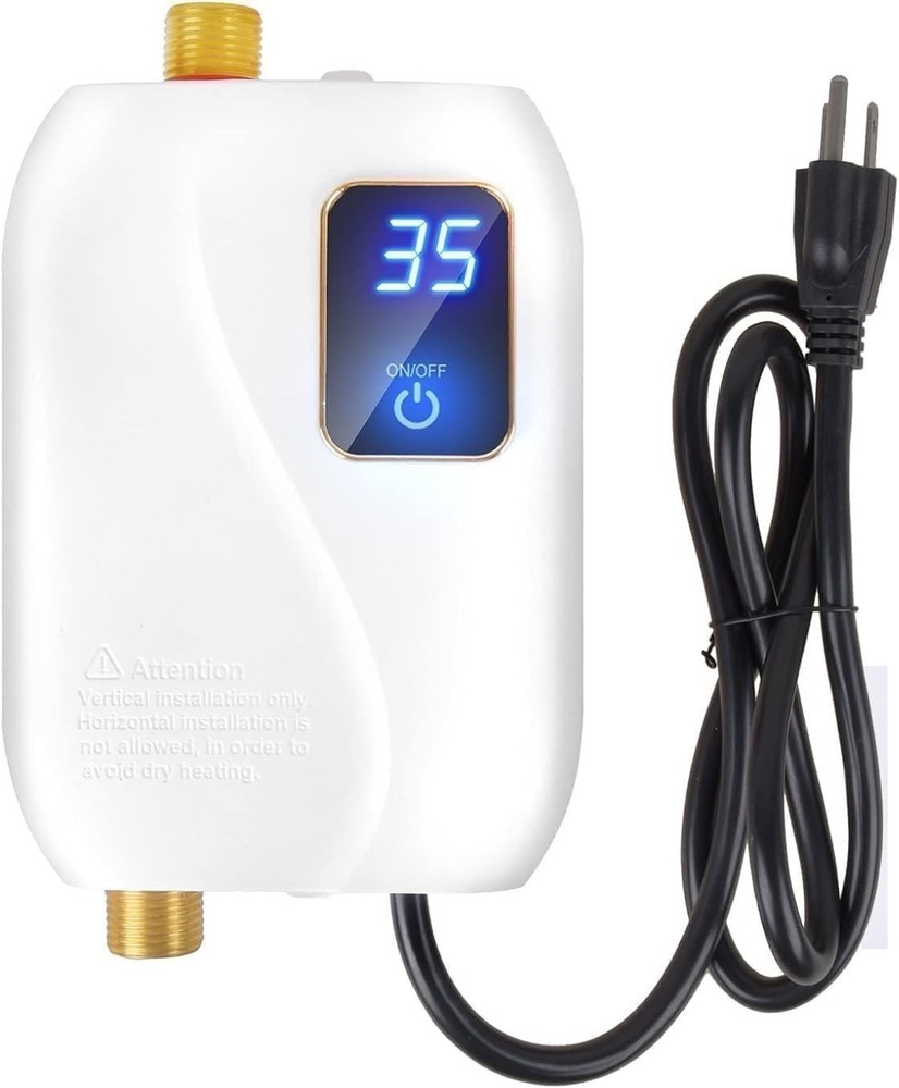 Compact Water Heater Electric Hot Water Heater Under Sink Mini   - 3000W 110V