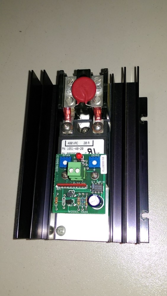 1020-48-20-4/20MA SCR Power Controller from Control Concepts