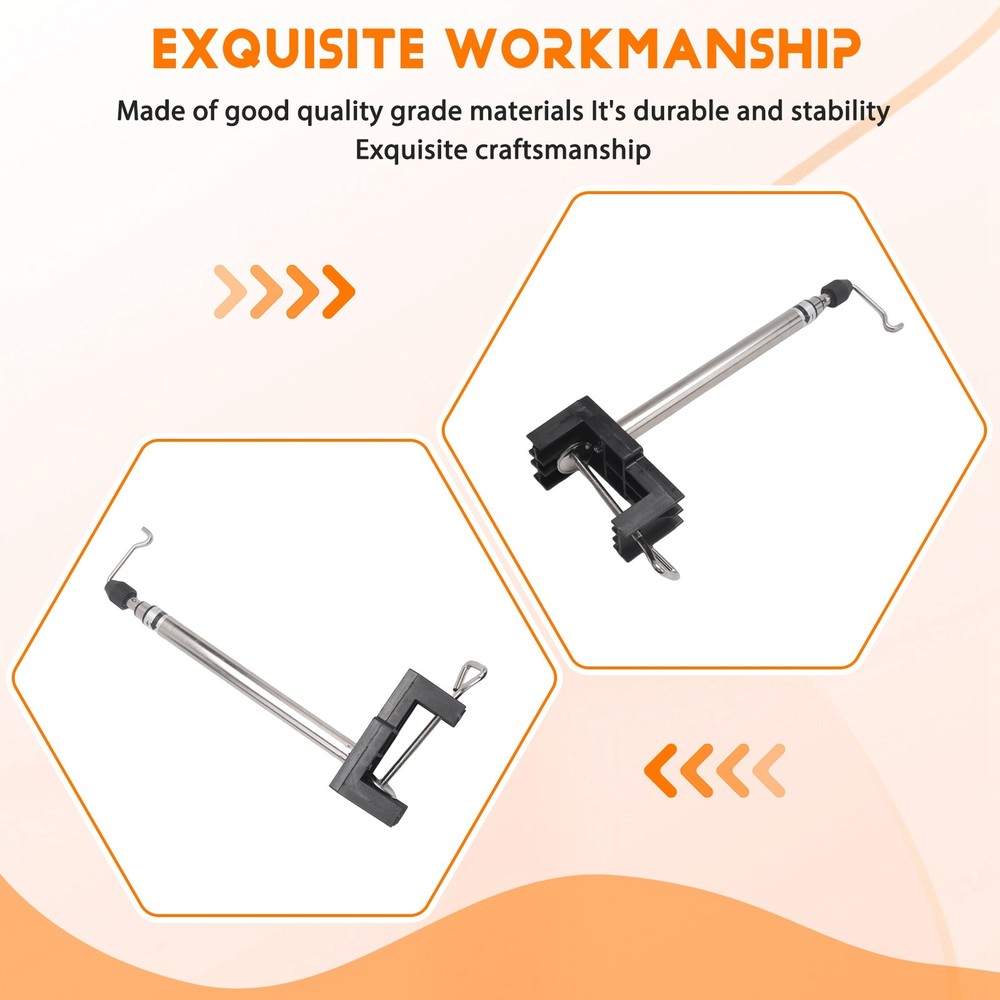 Clamp-Type Flexible Shaft Rotary Grinder Bracket Workbench Hook Rack R4E77437