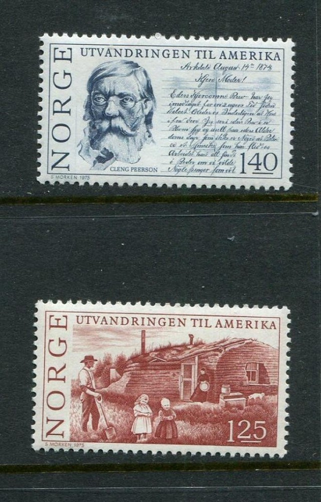 Norway #658-9 MNH