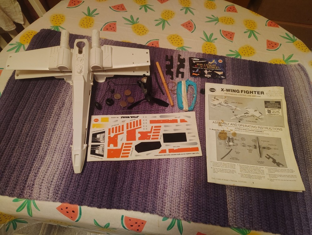 Cox Star Wars X Wing Control Line Fighter