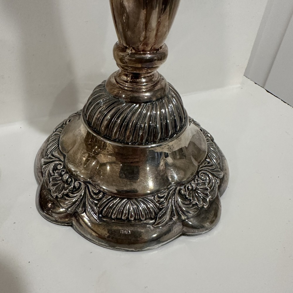 Neiman Marcus 1960s Italian Baroque Candlesticks SET/2