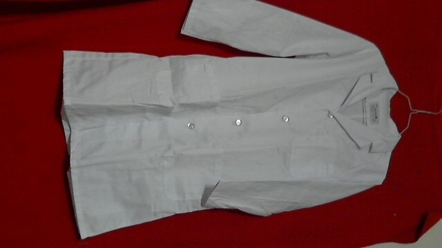 New White Lab Coats Full Length Size ( Medium ) W / O Tags