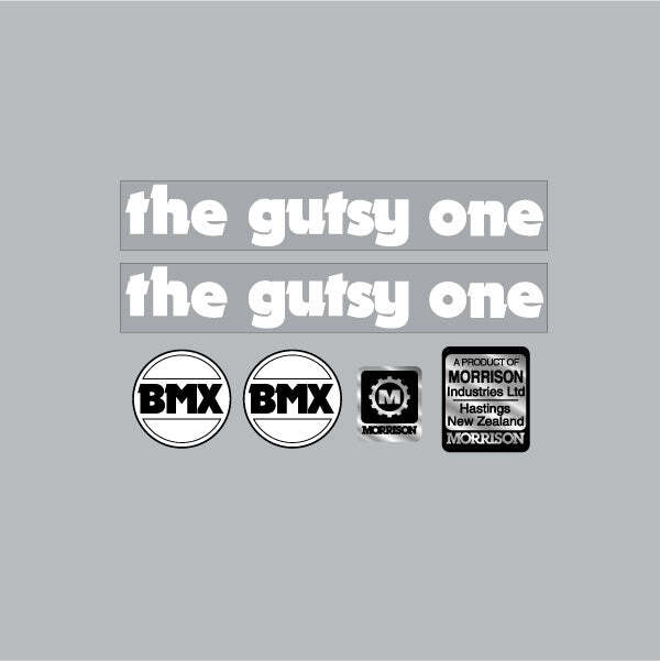 Morrison - The gutsy One decal set - old school bmx