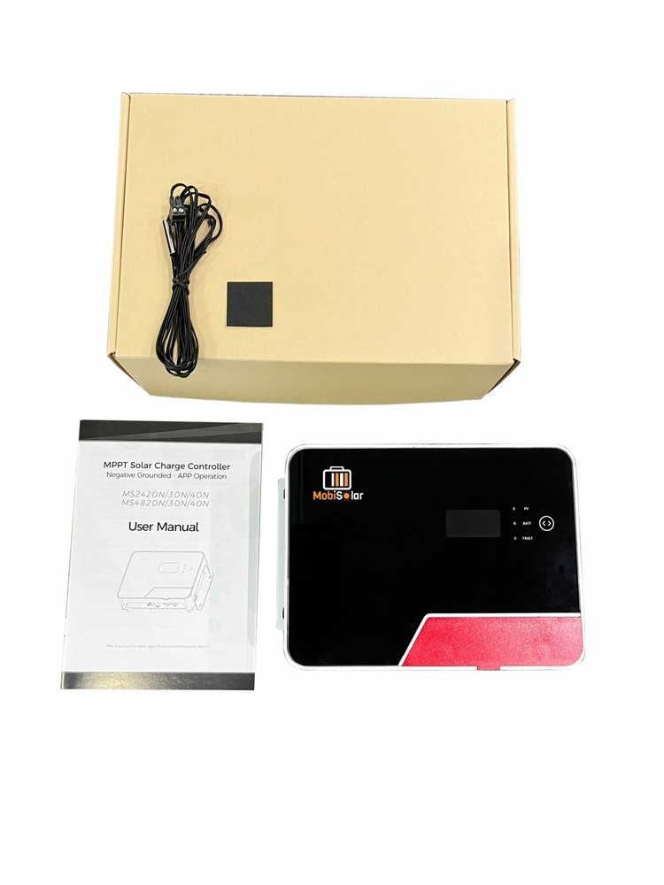 MPPT 20 A MobiSolar Solar Charge Controller with Bluetooth