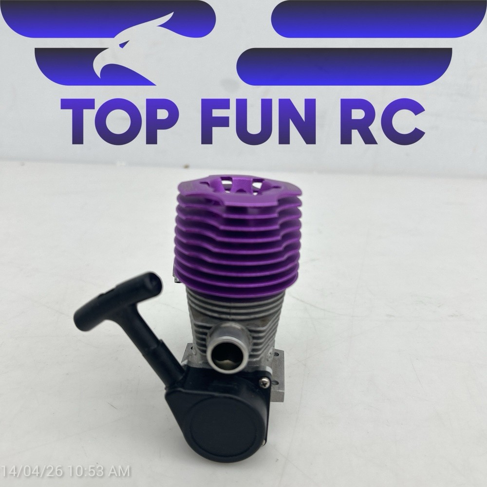 OFNA PICCO .21 NITRO RC ENGINE W/ PULL START GOOD COMPRESSION FOR RC BUGGIES