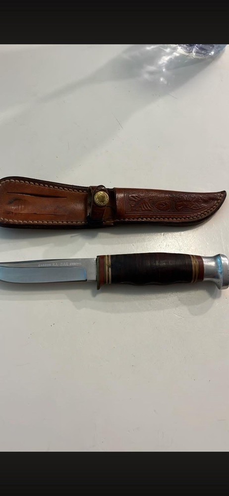 Vintage Kabar Fixed Blade Knife