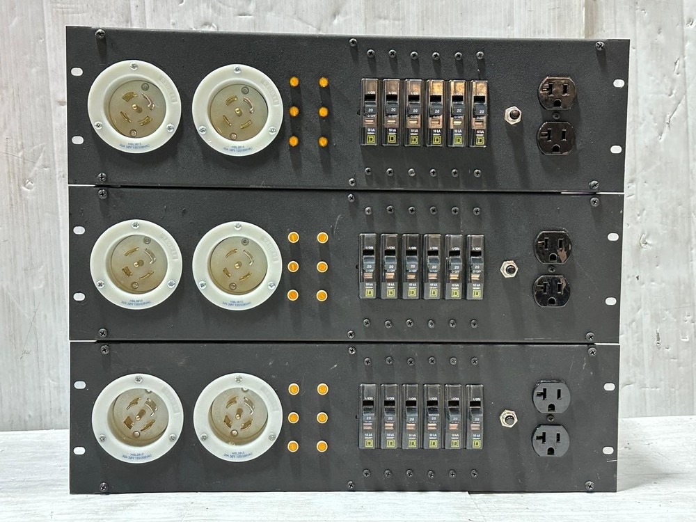 CUSTOM 20A POWER DISTRO RACK PACK PANEL #5162 (One) THS