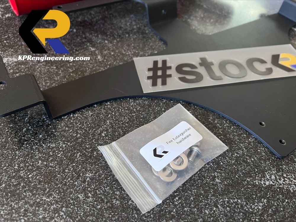 2003+ SAAB 9-3 Seat Fire Extinguisher Mount Kit - Passenger Side