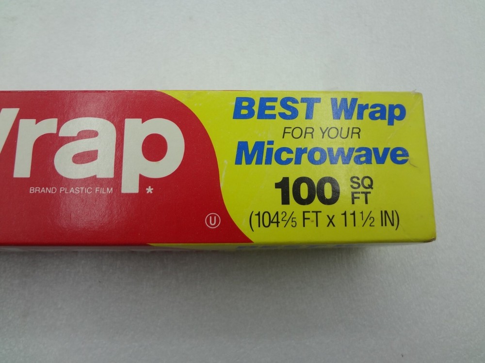 Dow Saran Wrap Plastic Wrap 1989
