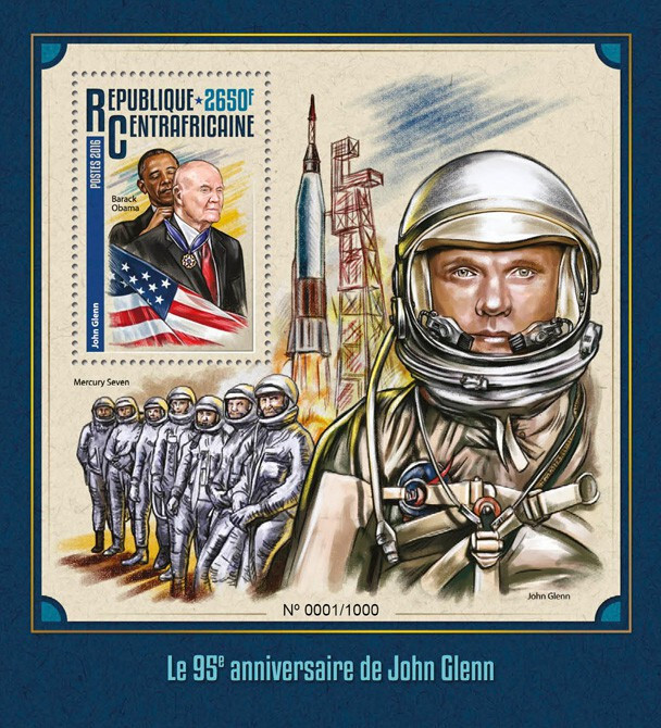 John Glenn (Yvert & Tellier Code: 941)