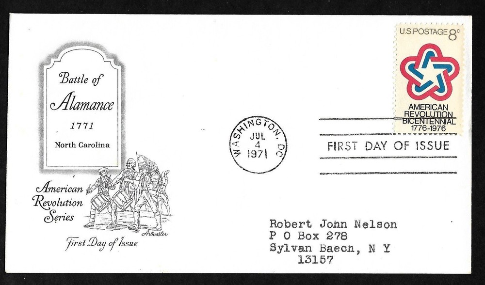 #1432 8c Bicentennial Emblem - Artmaster FDC