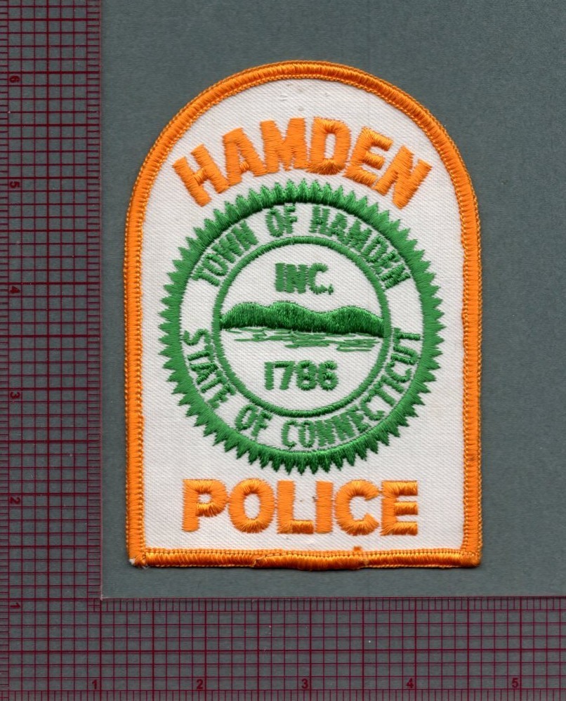 Hamden Connecticut Police Patch