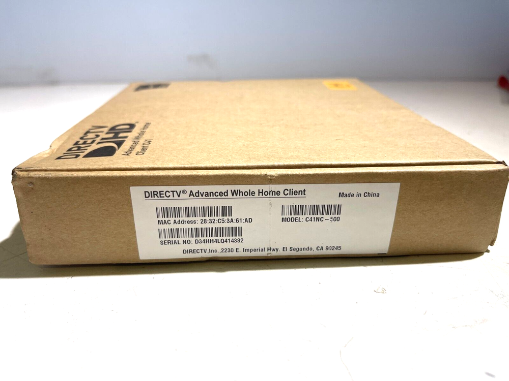 DirecTV HD Advanced Whole Home Client C41 Module with Power Supply