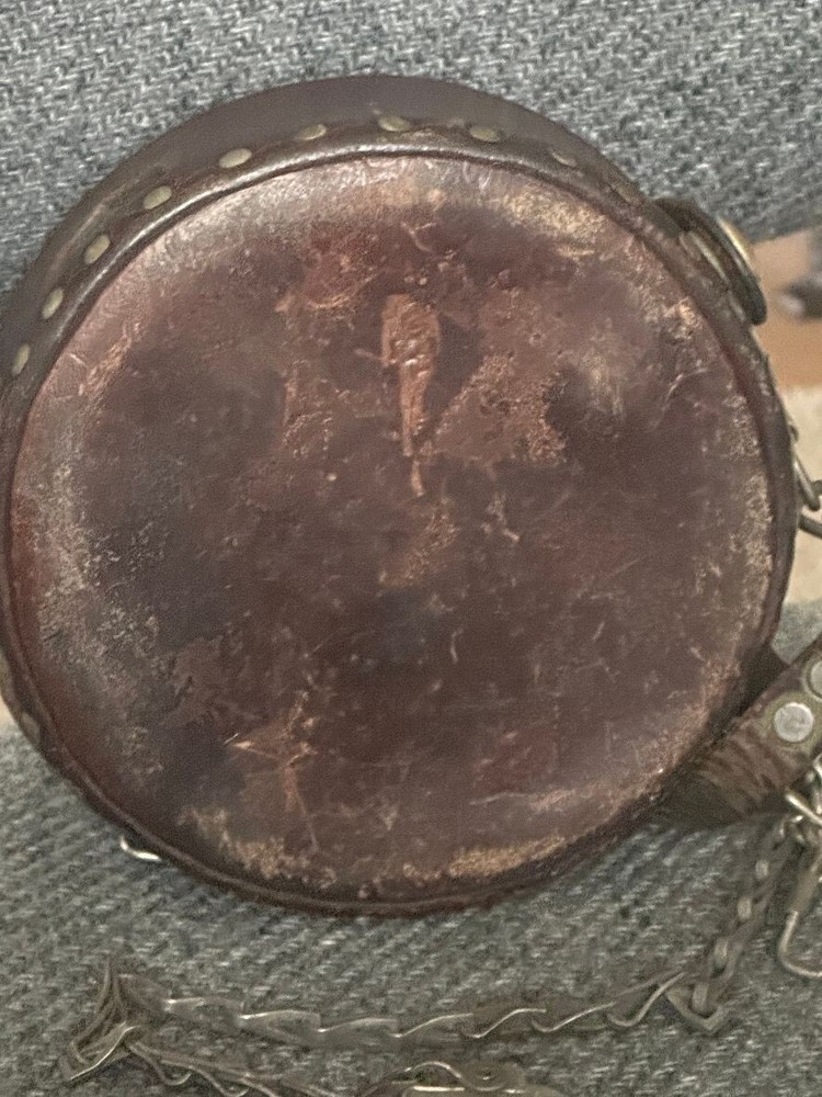 Chicago Spartan GUARDS DETEX LEATHER Time Clock