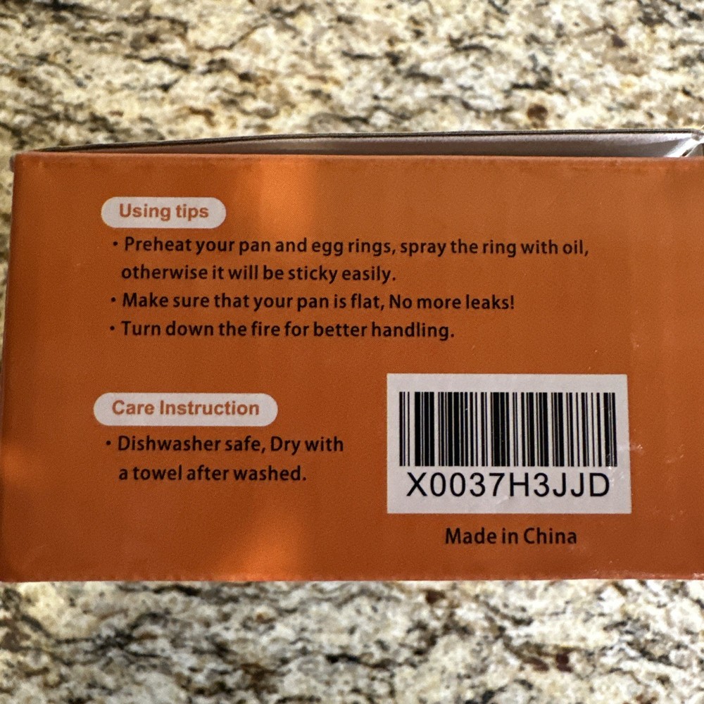 Yubng Professional Egg Ring Set