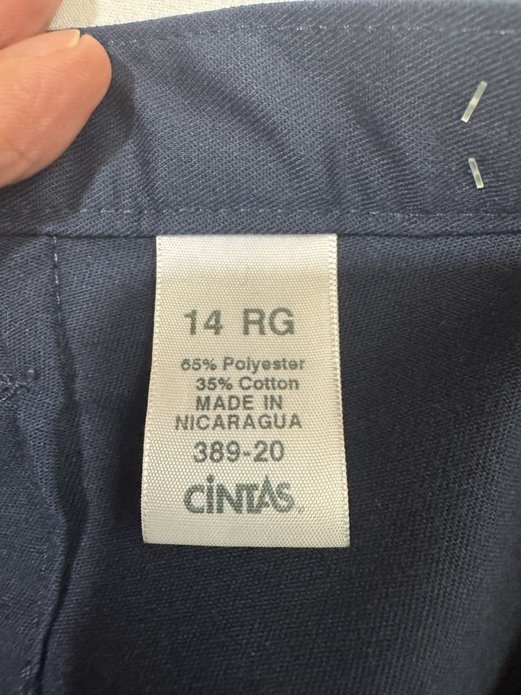 Cintas Cargo Work Pants Cathy Fit Womens Size 14 Reg