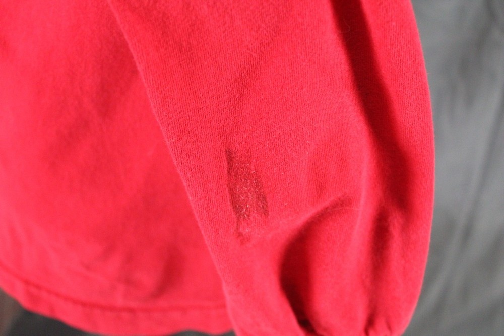Skateboard Shirt - Split Red Long-sleeve - Men's Medium