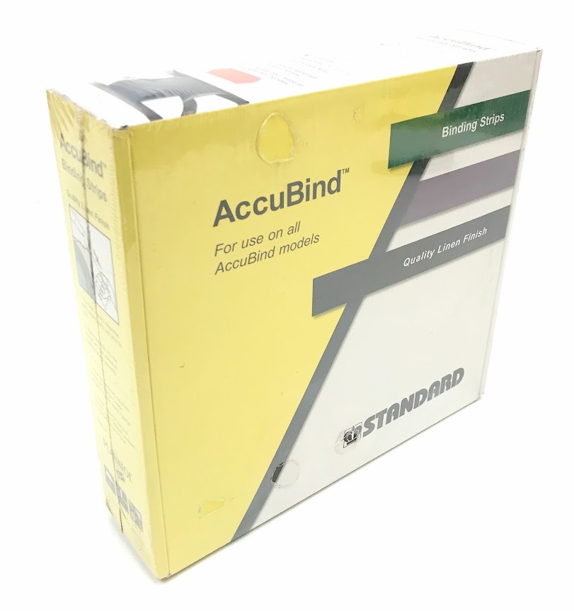 STANDARD ACCUBIND BINDING STRIPS SIZE (B 1" 25MM) 179/11" STRIPS (BLUE)