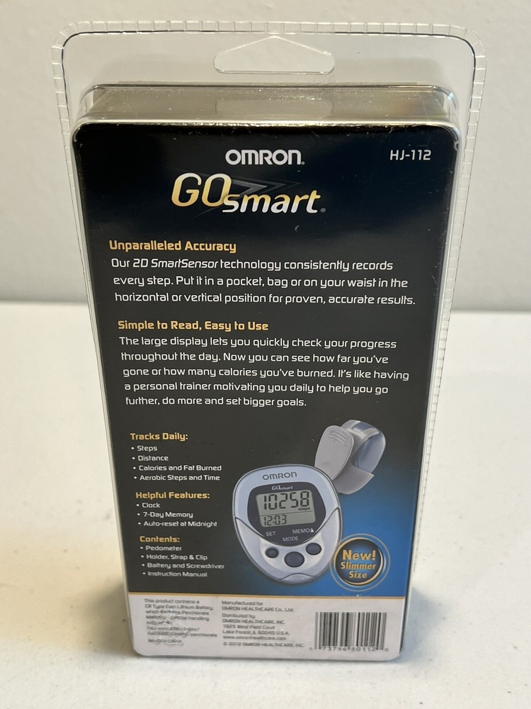 Omron HJ-112 Digital Pocket Pedometer