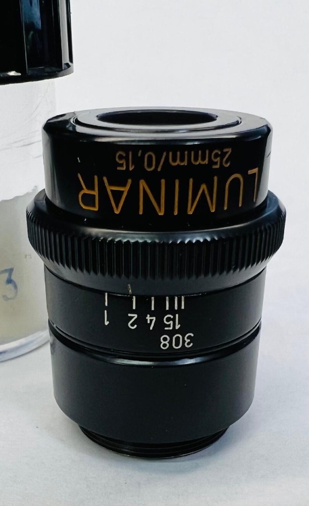 Zeiss 25mm/0.15 Luminar Microscope Objective Lens
