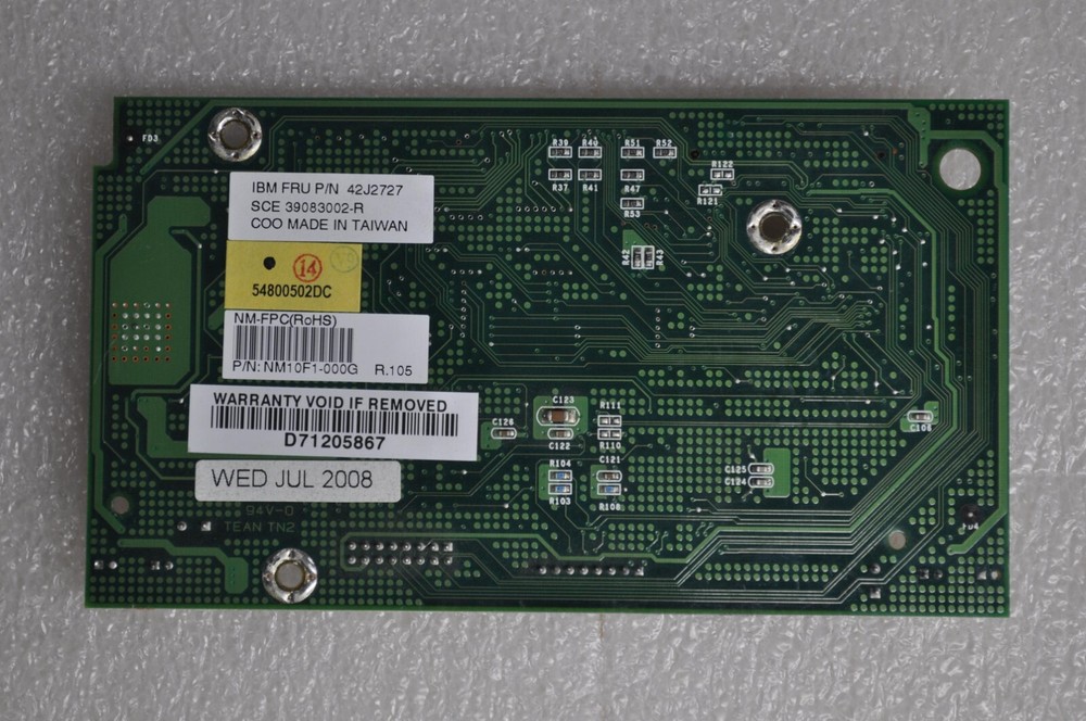 IBM SurePOS 4838 Front Panel Controller Grade B 42J2727