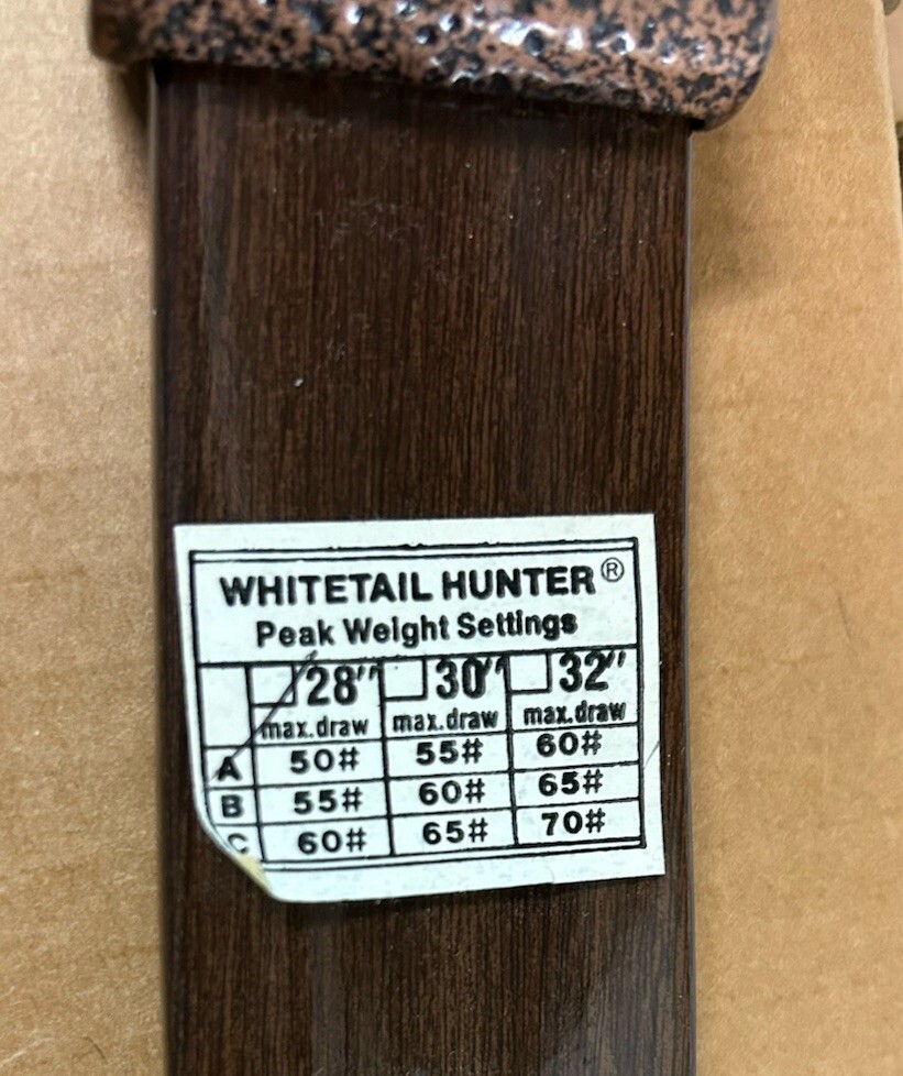 Vintage Bear Whitetail Hunter Compound Bow
