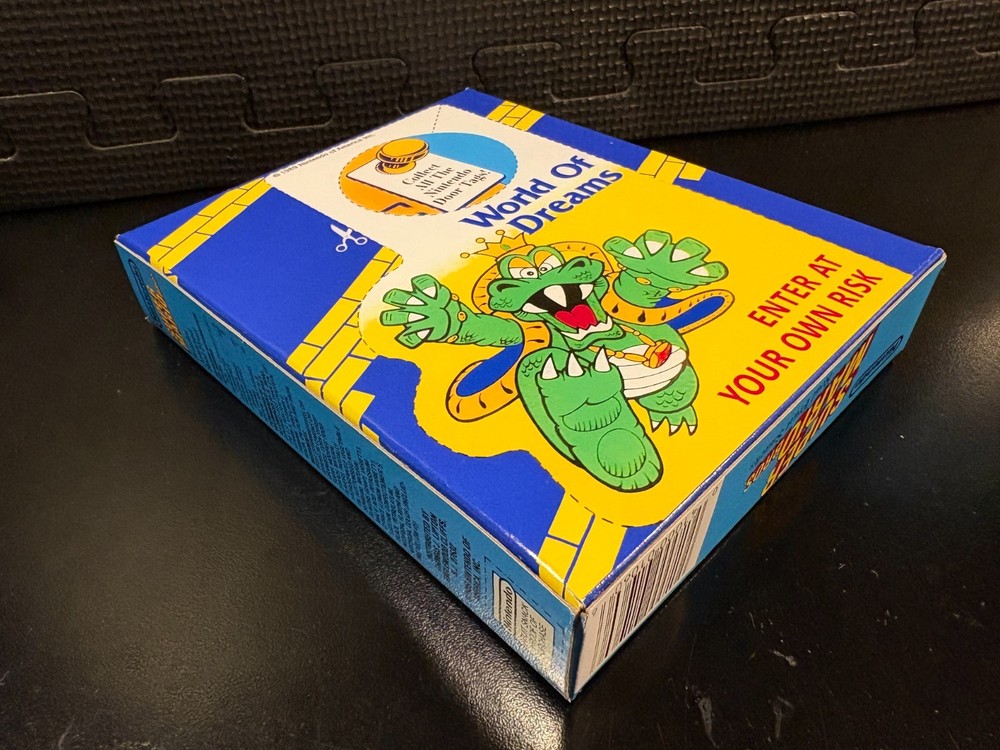 Super Mario Bros fruit snacks - Empty custom design display box