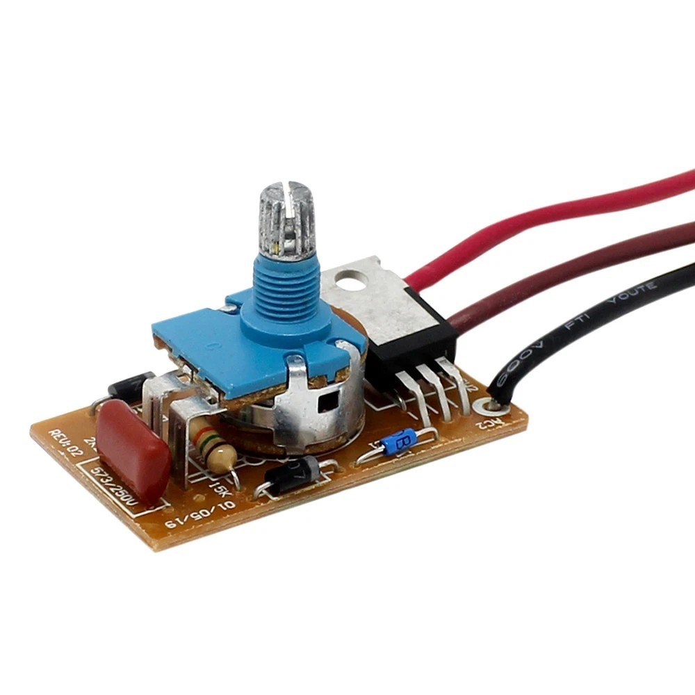 Zing Ear ZE-03-1 Fireplace Blower Fan Variable Rheostat Speed Control Switch
