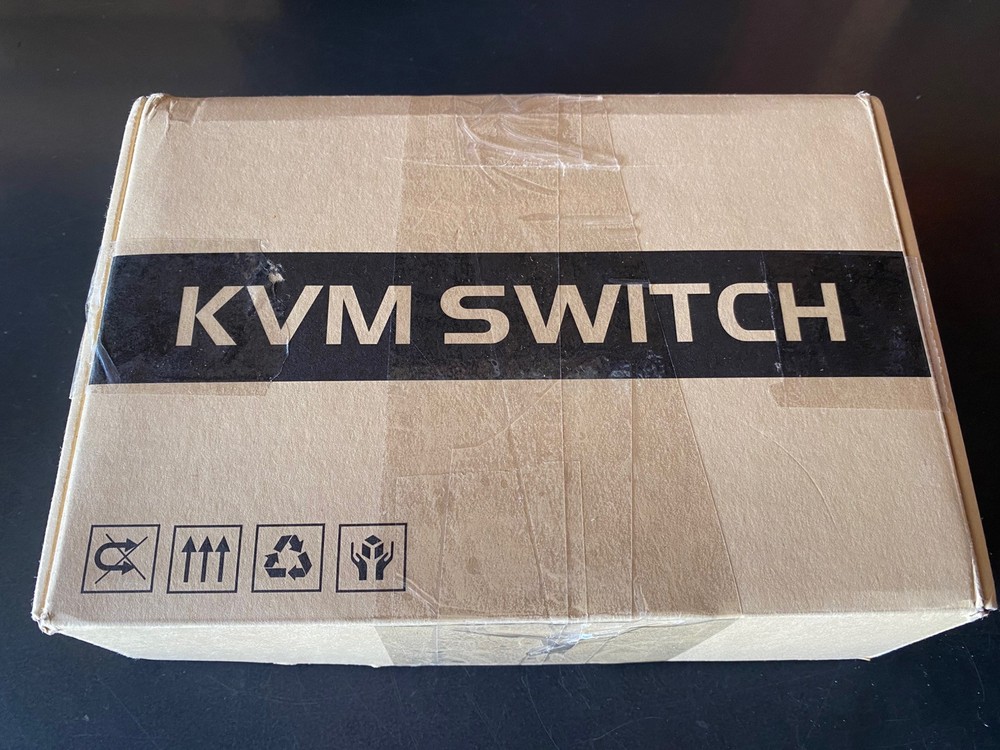 HDMI kvm Switch 2 Monitors 2 Computers edid Emulator 2k 144hz Extended Display