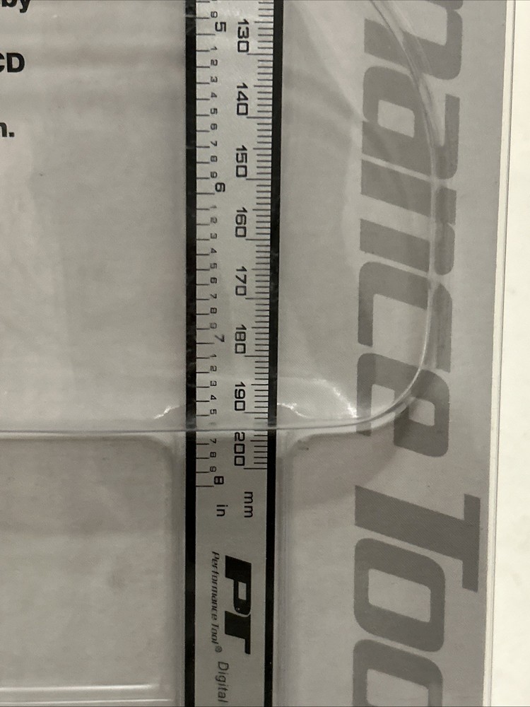 Performance Tool - Digital Caliper 0-8”, SAE & Metric, Inside & Outside