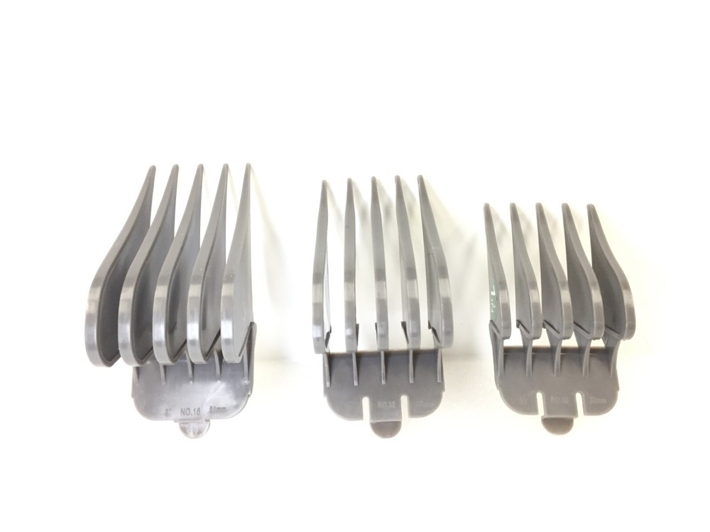 Attachment Combs for Wahl Clippers- Sizes #10, #12 & #16